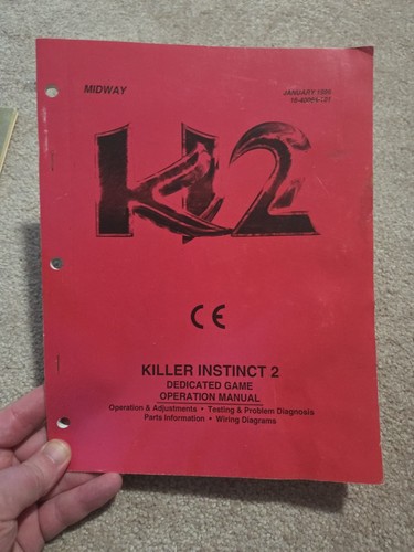 1996 midway killer instinct - killer,