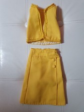 Pour poupée Cathie Bella :partie tenue "Sauvette "1971