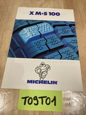 Michelin winter tire XM+S advertising catalog flyer car catalog