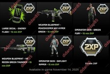 COD Black Ops 7 Monster Energy ❌️ 1 x Code ❌️ 2XP Double Xp SKIN BLUEPRINT DLC