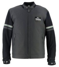 Veste Blouson L Moto CE Helstons V Series Cordura Textile Doublure noir gris