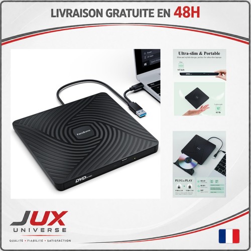 Lecteur dvd externe - lecteur, cd
