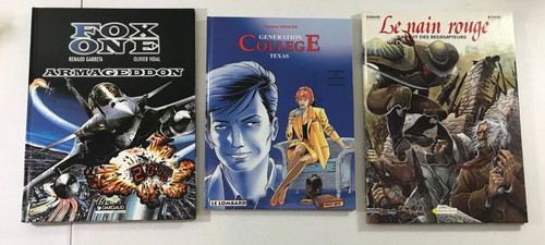 Lot french graphic novel - french,