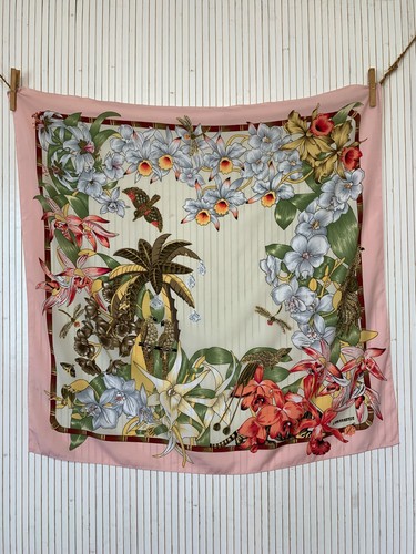 Foulard carré soie - carré,