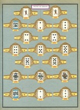 72 CIGAR RINGS - BRIDGE OR CANASTRA / CARD GAMES