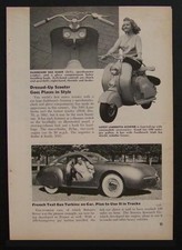 NSU-Lambretta Motor Scooter 125cc 1952 introductory article