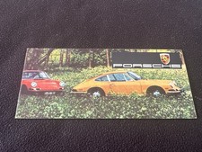1968 Porsche 911 & 912 Targa & Coupe Brochure 911 L 911L Original USA Catalog