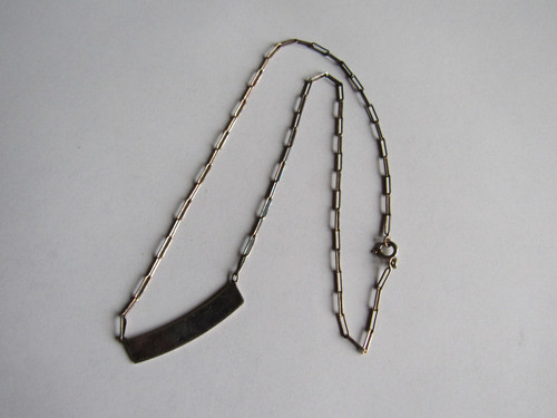 Vintage collier chaine - collier,