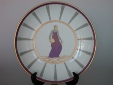 ___ ~ An Art Deco Style Porcelain Round Bowl Signed Gio Ponti for Richard Ginori