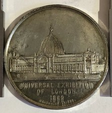 MÉDAILLE EN ÉTAIN EXPOSITION