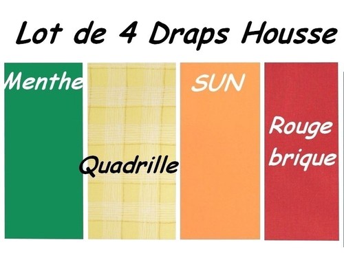 Lot drap housse bébé - /,