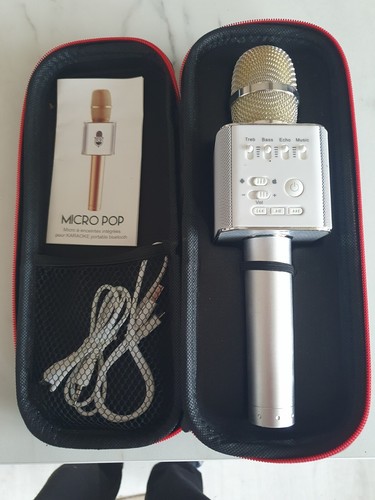 Micro pop karaoke portable - micro,