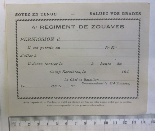 Titre permission 4eme - du,