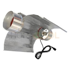 Cooltube Reflector 200mm x 690mm + 4m Cable with IEC Male for E40 HPS MH-200