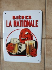 PLAQUE EMAILLEE PUBLICITAIRE