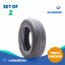 Set of (2) Used 195/65R15 Yokohama Avid GT 91S - 7/32