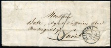 MARQUE POSTALE - 5 aout 1844 -