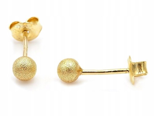 Boucles oreilles or - en, jaune