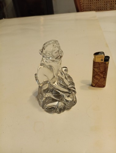 Cristal baccarat singe presse - singe,