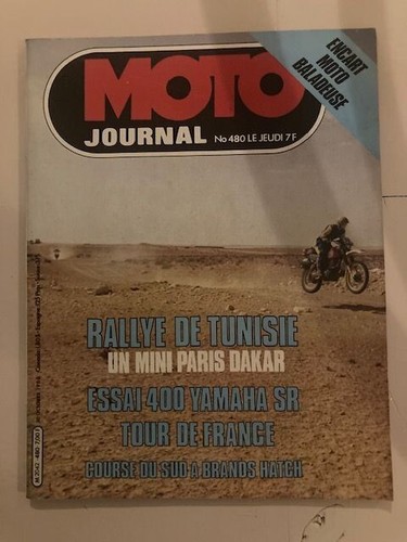 Moto journal 480 yamaha - , sr