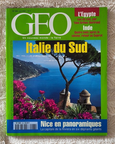 Revue magazine geo italie du - revue,
