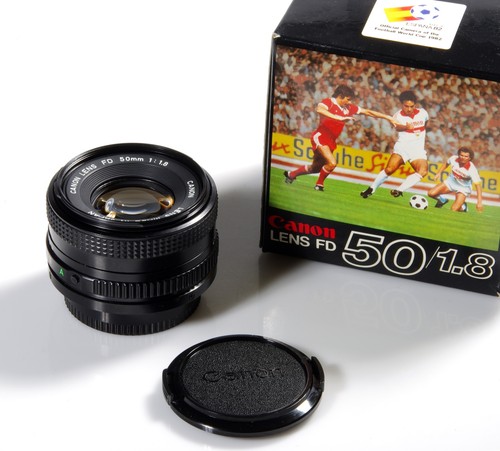 Objectif canon 50mm 8 - fd, 1,8