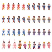 Playmobil reine demoiselle du château femme de chambre princesse châtelière...