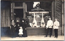 PHOTO CARD storefront hairdresser Moreau paris