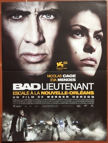 Affiche bad lieutenant escale - affiche,