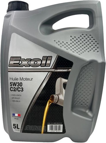 Huile moteur exoil 5w30 c3 - huile,