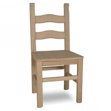 Chaise Rustique En Bois Massif