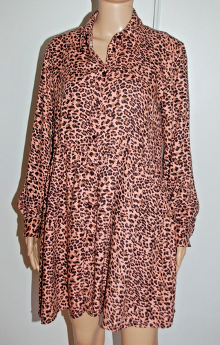 Robe manches longues - , imprimé