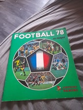 Panini football 78 album in pictures incomplete 18/450 stickersa 1978 France