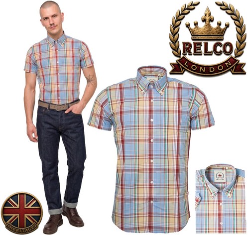 Relco hommes bleu rouge - bleu,
