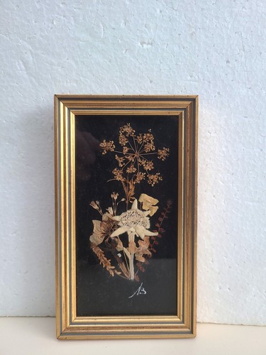 Cadre bois doré - cadre, fleurs