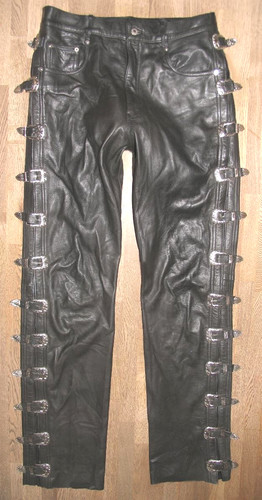 Jean cuir homme - en,