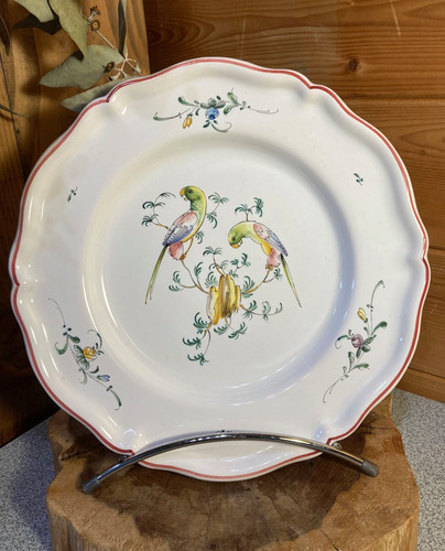Assiette faïence moustiers - en,