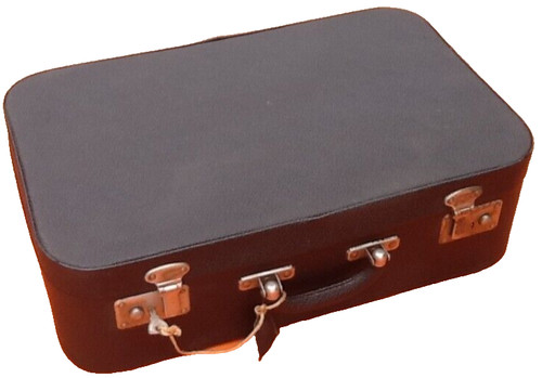Ancienne valise simili cuir