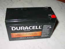 Duracell Ultra 7ah AGM Non-Spillable Battery Dura12-7F 12 Volt
