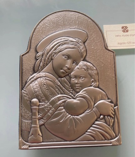 Chevalet vierge avec enfant - avec,