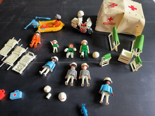 Playmobil vintage hôpital - playmobil,