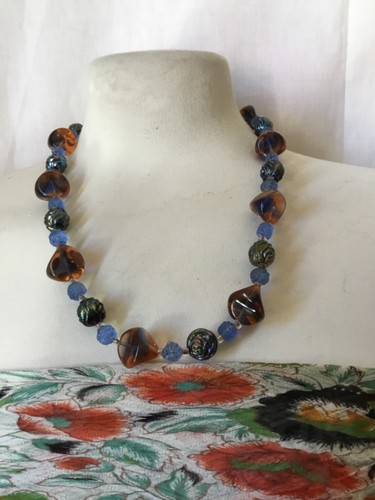 Collier ancien perles - collier,