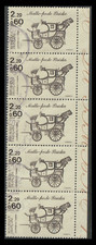 1986 France Malle Poste Briska 2542 Se-tenant Border Piece Right