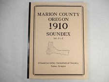 Marion County Oregon, 1910