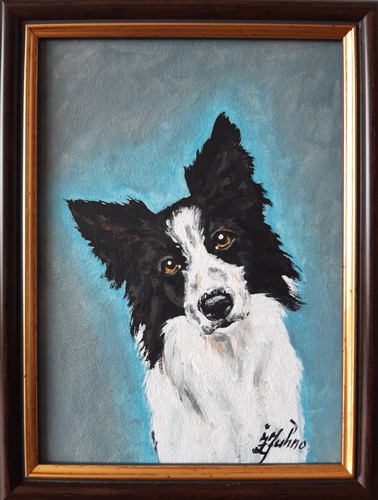 Peinture huile portrait - peinture, à