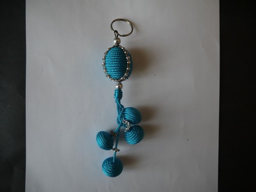 Porte clé passementerie - porte,