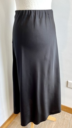 Jupe t38 satinée noir - t38/40,