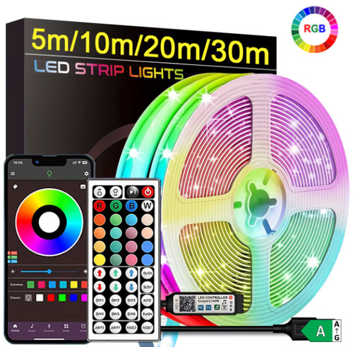 Ruban led rgb - rgb, avec