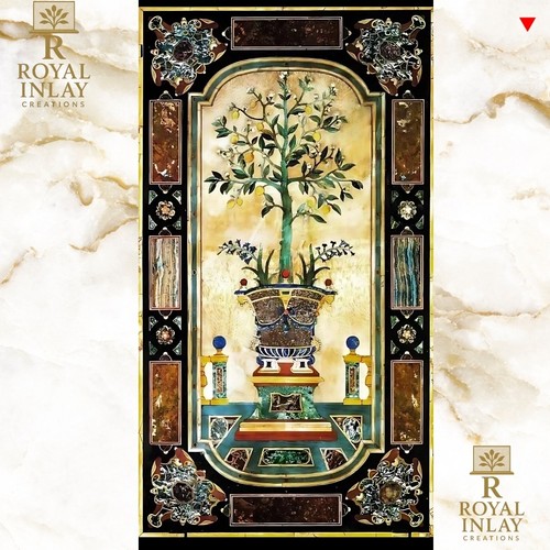 Table basse florale pietra - florale,