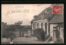 Old postcard Cogné, Une Maison 1911 